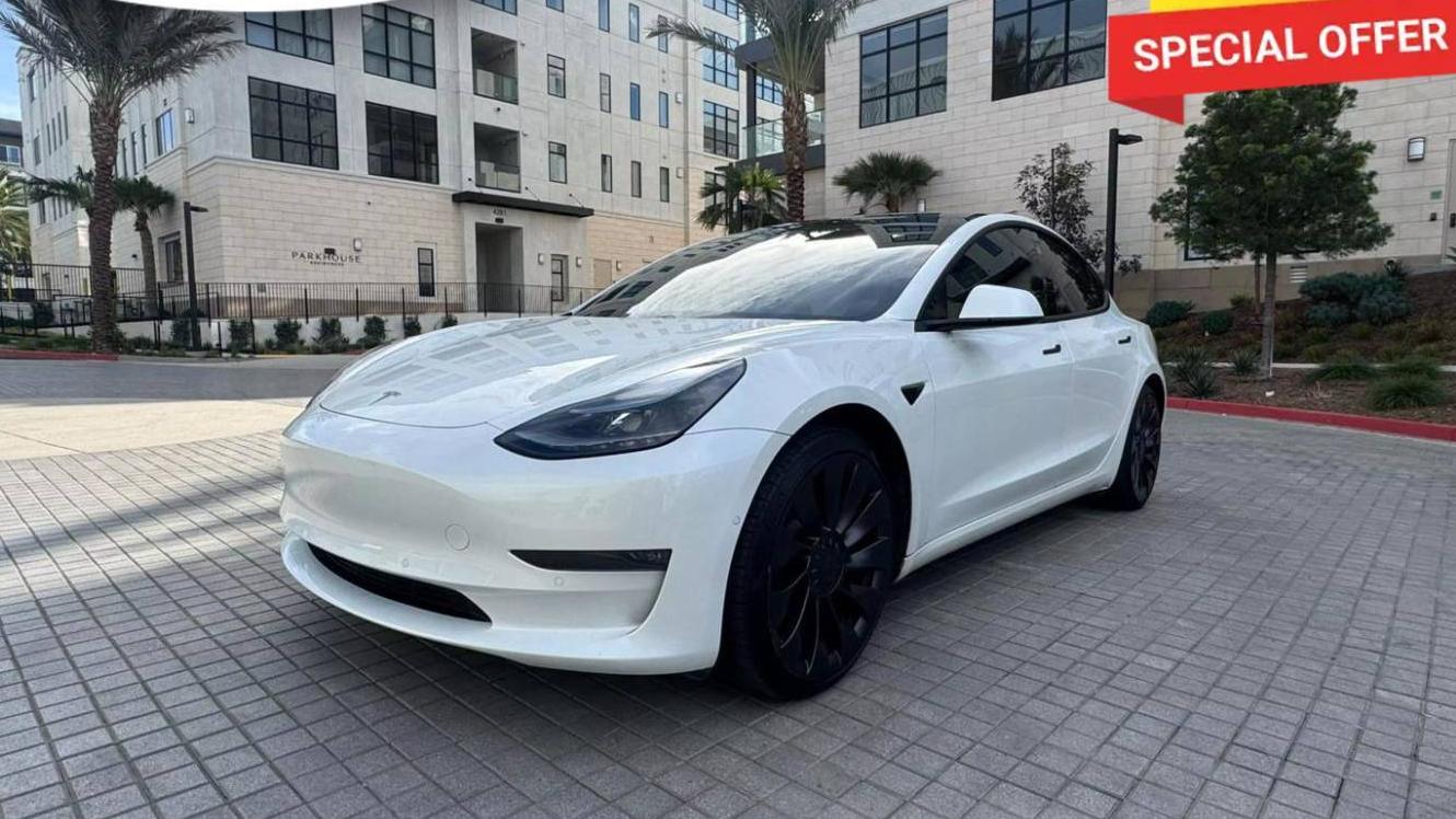 TESLA MODEL 3 2021 5YJ3E1EC5MF076277 image